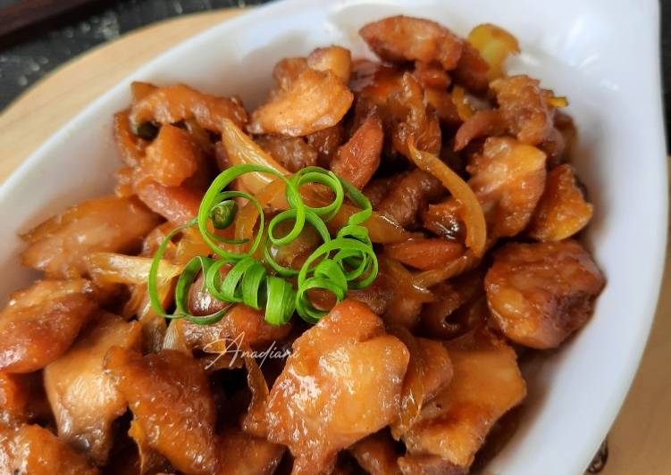 Resep Ayam Mentega Kecap simple dan lezat yang Sempurna