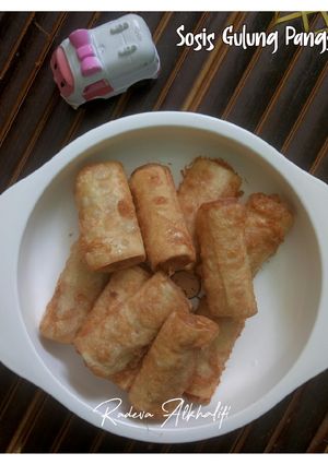 Foto resep 11. Sosis gulung pangsit