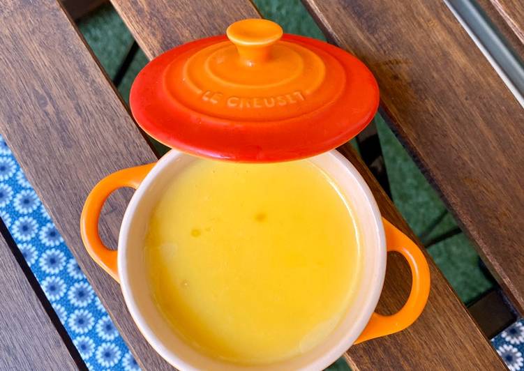 Panacotta de chocolate blanco