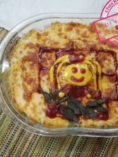 عکسی از دستور گراتن ماکارونی😋