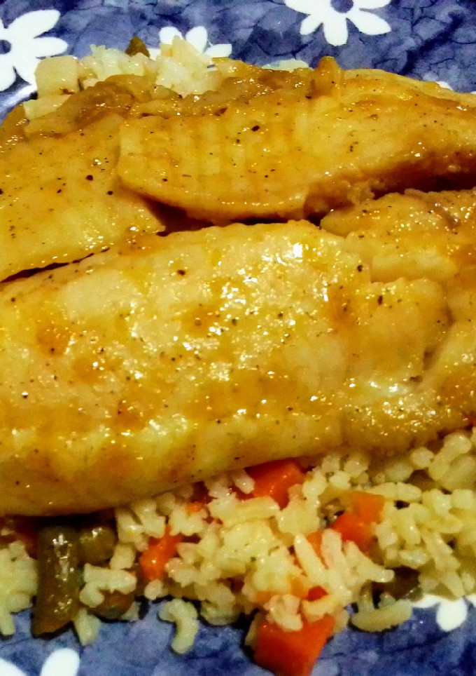 Una foto de Pescado Marinado 01 (Orange Ginger)