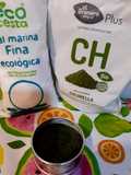 Sal enriquecida con chlorella al 50%
