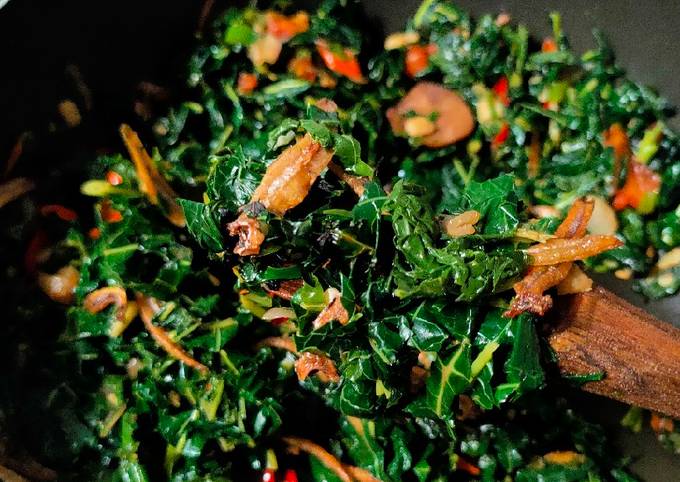 Resep Oseng Teri Daun Pepaya Anti Gagal