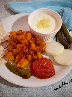 عکسی از دستور یتیمچه با بادمجان