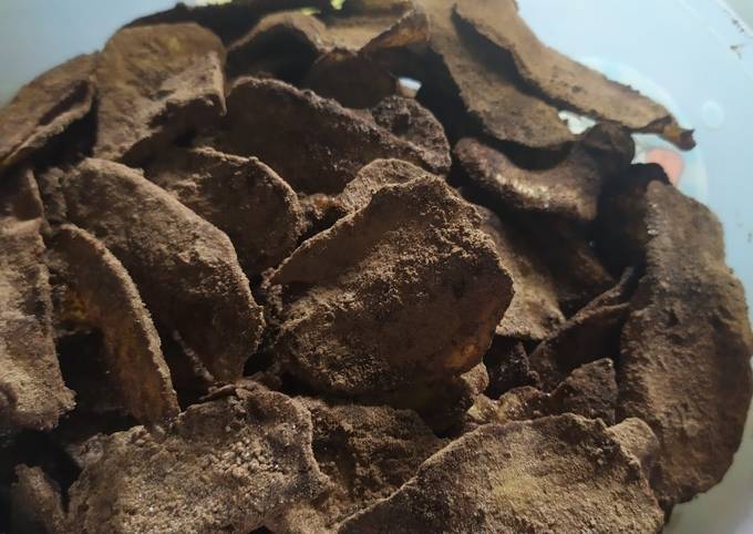 Langkah Mudah untuk Membuat Keripik pisang coklat simple, Bisa Manjain Lidah