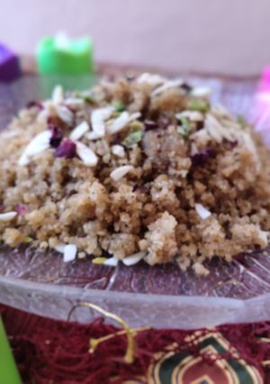 फलाहारी चूरमा।(falahari churma recipe in hindi) रेसिपी मुख्य फोटो