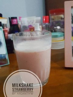 Foto resep Milkshake Strawberry