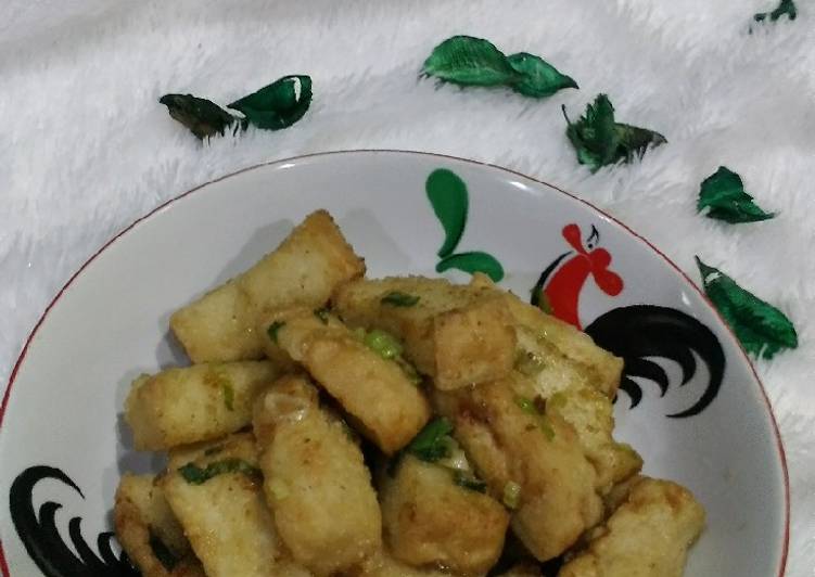 Rahasia Bikin Tahu Bawang Garam, Menggugah Selera