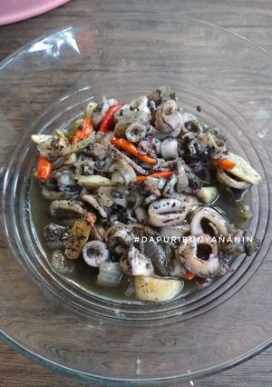 Foto resep Cumi hitam simple