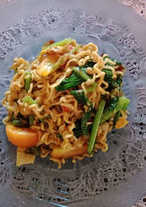 Foto resep Mie goreng ala akuu🤣