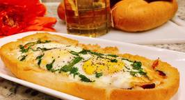 Hình ảnh món Bánh mì trứng nướng