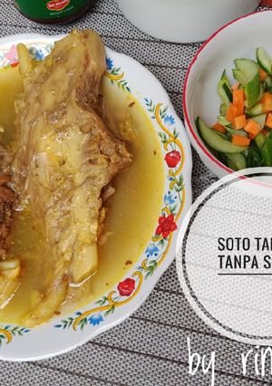 Foto resep Soto Tangkar Tanpa Santan