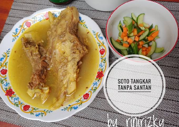 Soto Tangkar Tanpa Santan