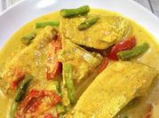 Gambar ikan kakap merah bumbu kuning