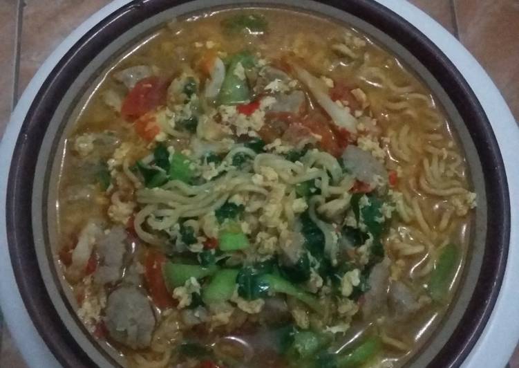 Resep Mie Tek Tek (Mie Instan Rasa Soto), Bikin Ngiler