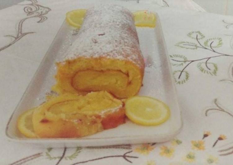 Torta Húmida de Limão