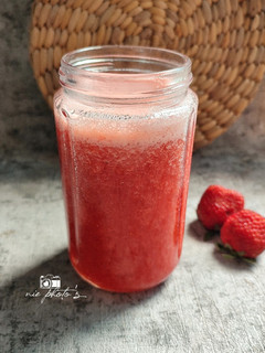Foto resep Jus Strawberry