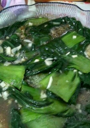 Foto resep Pokcoy bawang putih dan tiram