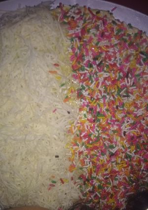 Foto resep Bolu vanila pandan lembut dan singkat