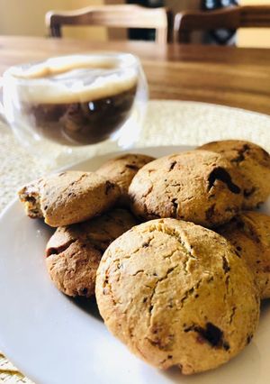 Una foto de Cookies reales de chocolate 🍫