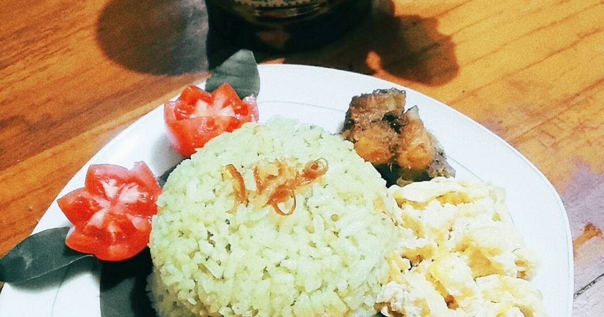 Resep Nasi Lemak Hijau Oleh Dyah Wahyu Sulistiani Cookpad