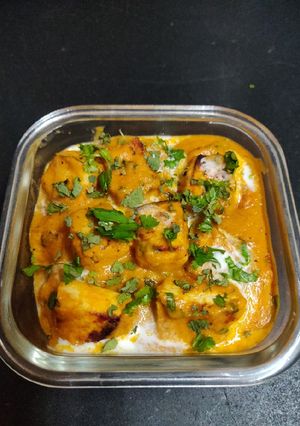 A picture of Shahi paneer.