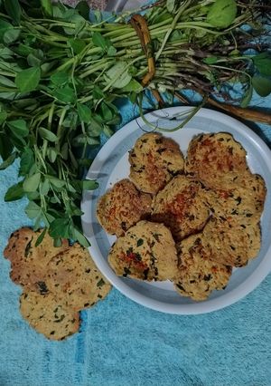 નોન ફ્રાઈડ ફ્રેશ મેથી પુરી (Non fried Methi poori Recipe in Gujarati) રેસીપી મુખ્ય ફોટો