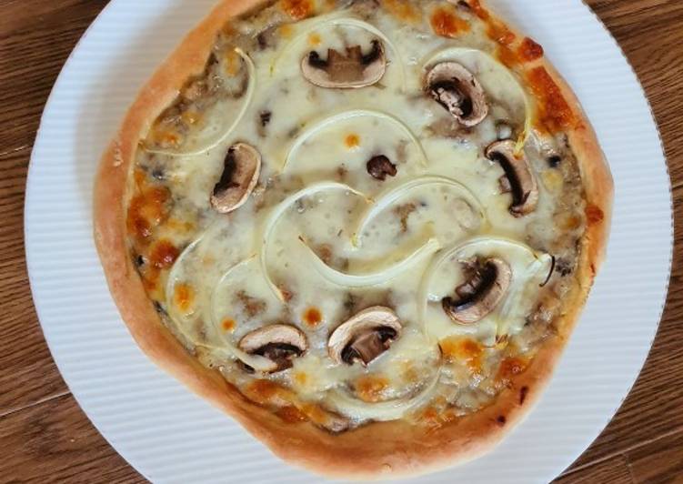 Resep Pizza Teflon |Pizza Tuna Melt Cheese | Pizza Oven Anti Gagal