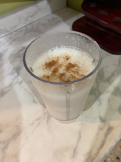 Una foto de Batido de banano saludable
