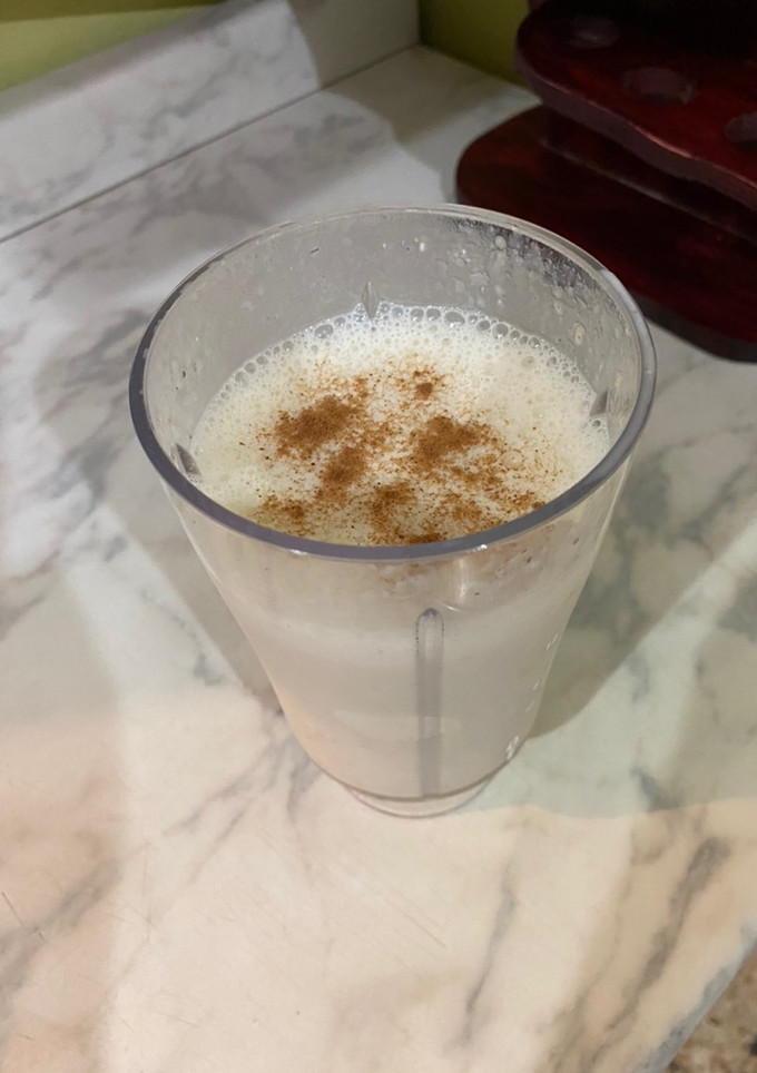 Una foto de Batido de banano saludable