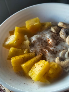 Una foto de Snack de piña
