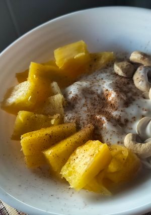 Una foto de Snack de piña