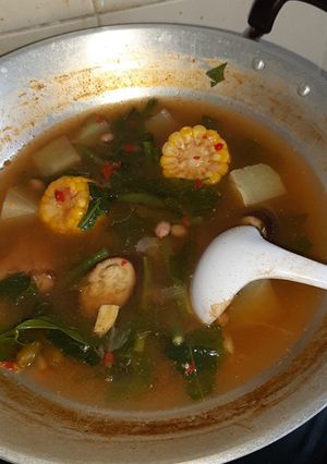 Foto resep Sayur asem sunda