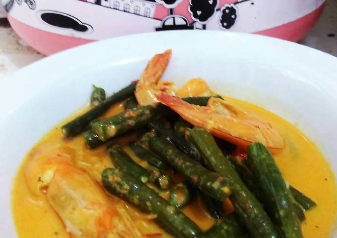 Resep Gulai Udang Kacang Panjang Oleh Yunita Saris Cookpad