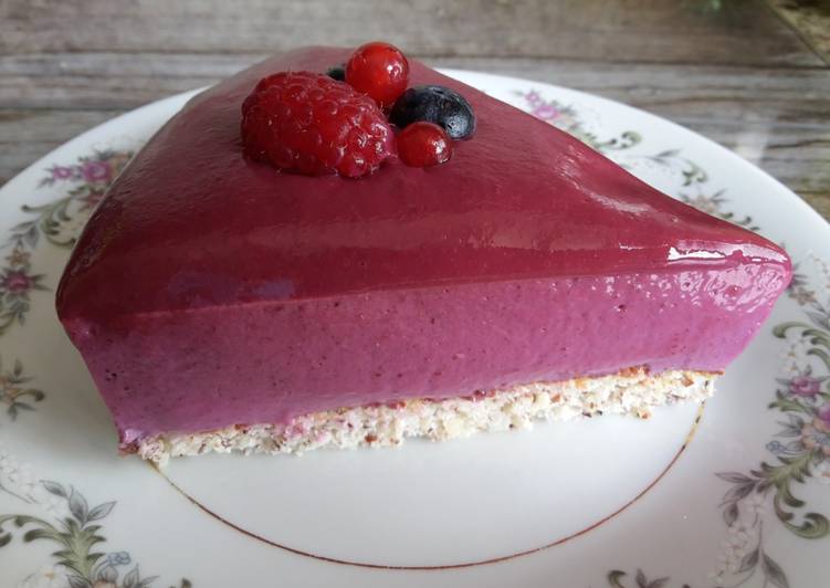 Mousse de frutos del bosque