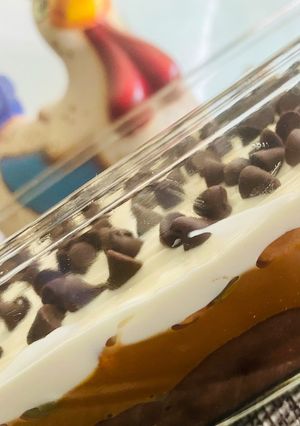 Una foto de CHEESECAKE DE DULCE DE LECHE 🍯🤩😋👏❤️