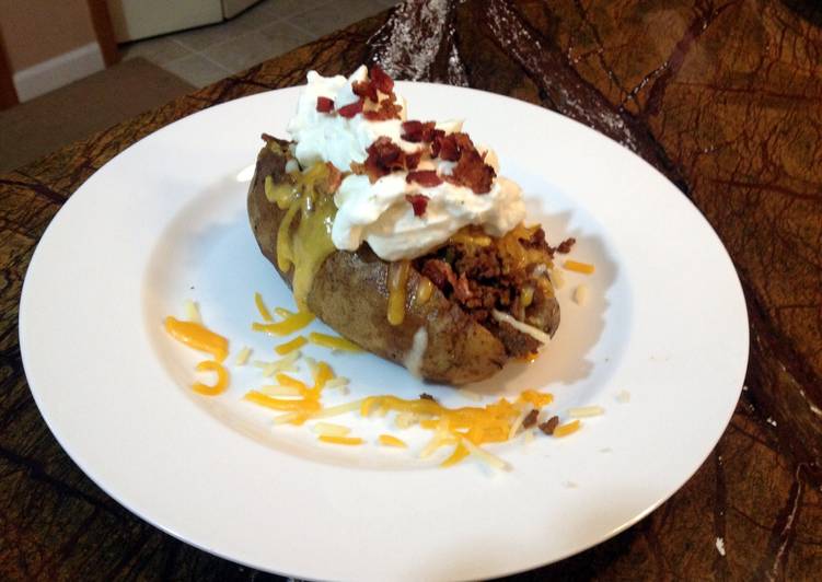 Step-by-Step Guide to Make Super Quick Homemade Dizzle&#39;s bake potato