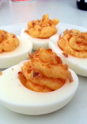 A picture of Quick & Easy Devilled Eggs.