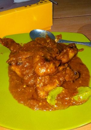 Foto resep Rendang chicken wing saos balado
