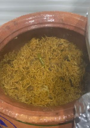 A picture of Matka beef akni.