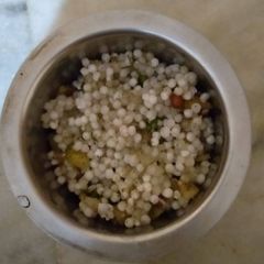 A picture of Sabudana khichdi.