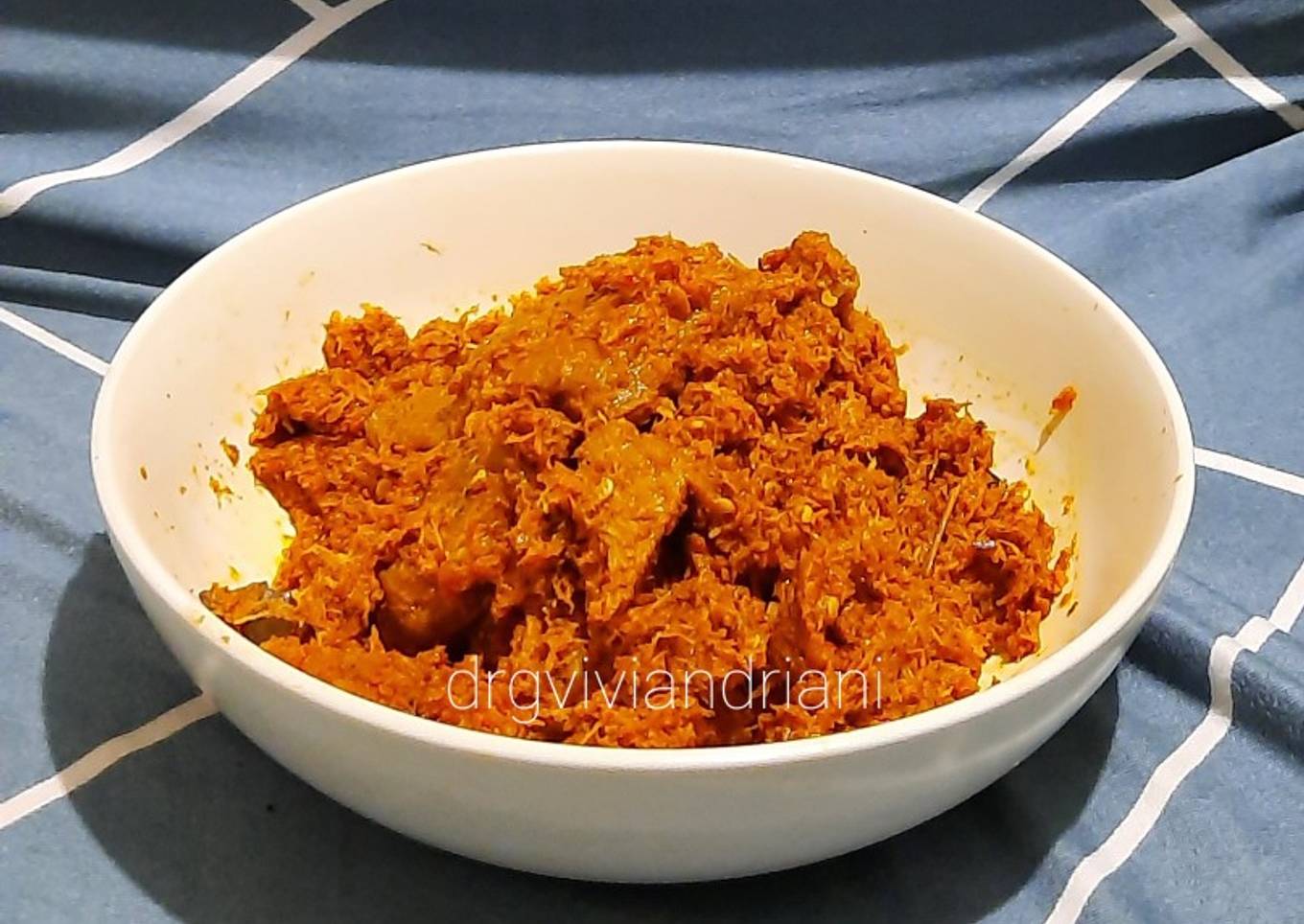 Rendang babi