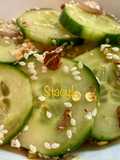 Ασιατική Αγγουροσαλάτα (Asian Cucumber Salad)!