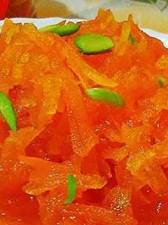 عکسی از دستور طرز تهیه مربای هویج کارخانه ای