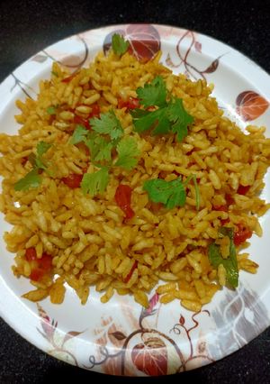 A picture of Puffed Rice Pulao.