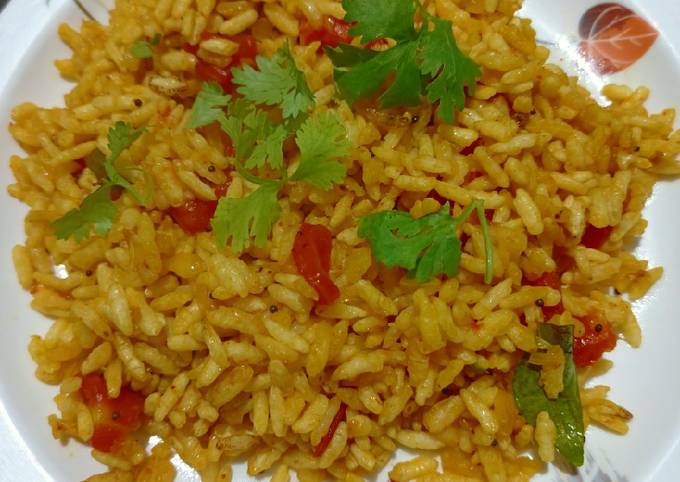 Puffed Rice Pulao Recipe by Amee Ganatra Davda - Cookpad