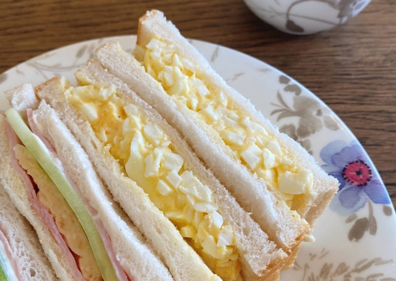 Japanese egg sandwich - Tamago sando 🐣
