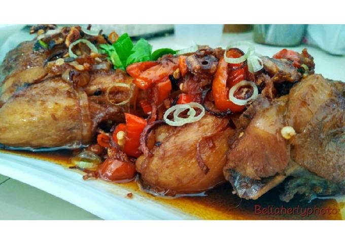 Resep Ayam Kecap Pedas Simpel Oleh Bella Cookpad