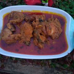 A picture of "Banga" soup.