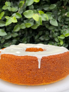 Una foto de Budín de zanahoria y naranja
